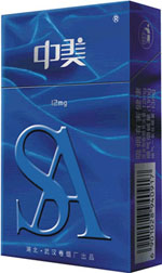 中美(硬蓝12mg)